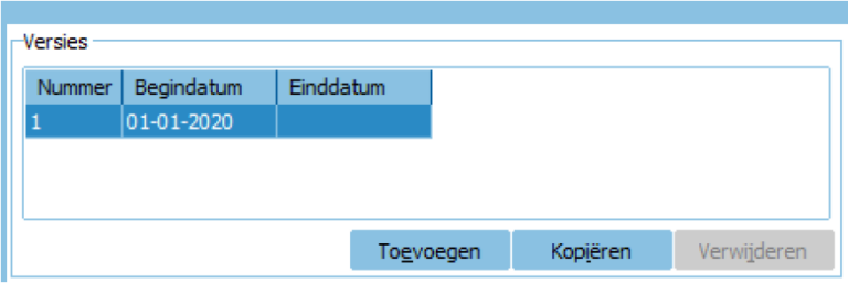 Abonnementen aanmaken